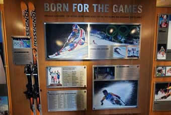 Whistler Olympics info board