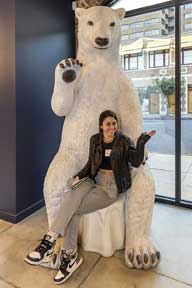 Pasadena’s Ice House comedy club polar bear