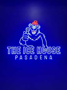 Pasadena’s Ice House comedy club sign