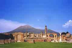 Pompeii's Forum & Mt. Vesuvius