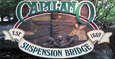 Capilano Suspension Bridge Sign