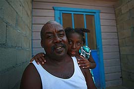 Garifuna Dad and Daughter
