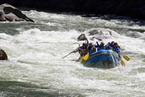 Rafting Blossom Bar on the Rogue River