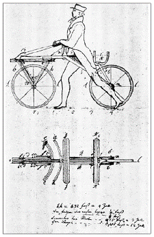 first bicycle patent