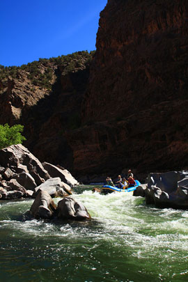 Picking a Line on the Gunnison River