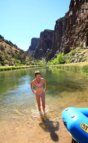 Refresher Before Departure in the Gunnison River