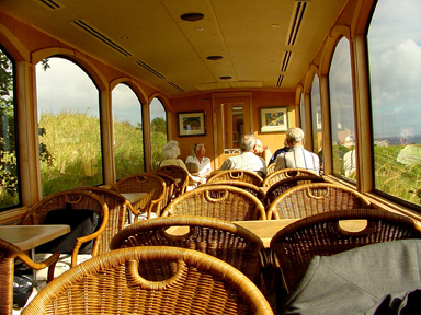 St. Kitts train parlor car