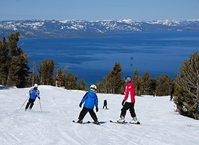 Tahoe's Heavenly skiing