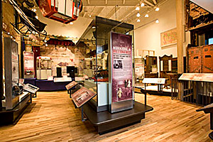 Park City Museum display