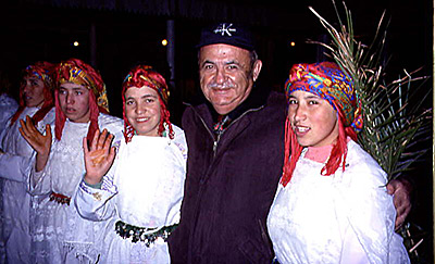 Morocco-Folklore-Author-With-Dancers-Dades-Valley