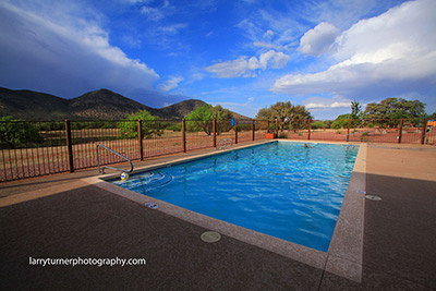 Arizona Sunglow Morning Swim