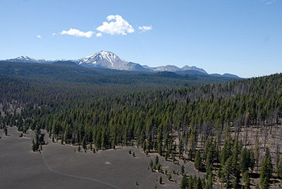Mt. Lassen from the Cinder Cone