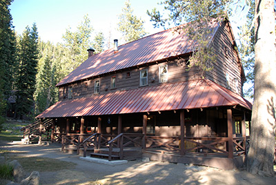 Drakesbad Guest Ranch lodge
