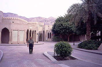 Oman Nizwa inside renovated Souk area