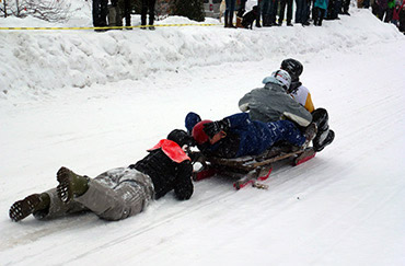 Rossland Winter Carnival bobsled race