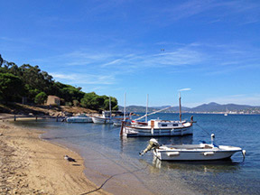 Coast near Saint-Tropez