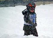 Kid in snow
