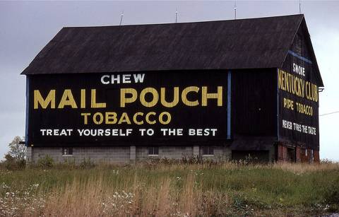 Chew Mail Pouch barn