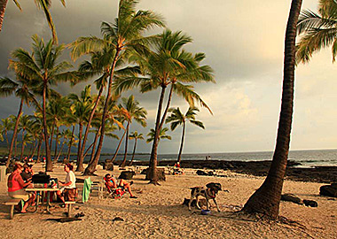 Hawaii Big Island beach