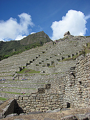 Inca lookout hut