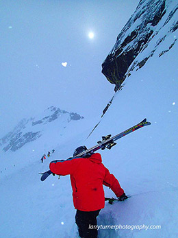 Whistler ski hiking