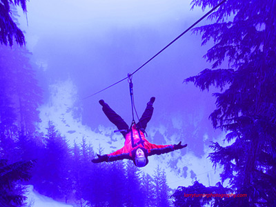 Whistler ziplining