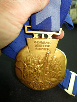 Derek Parra's Olympic medal