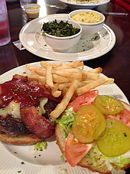 Biloxi Big Shirley's lunch burger