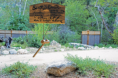 Tassajara Zen Mountain Center wooden han