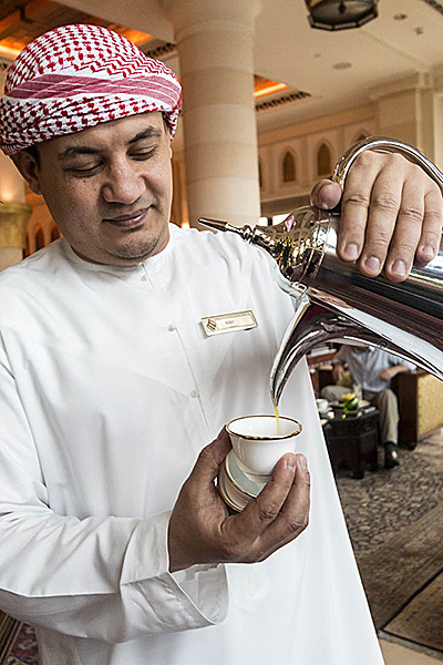 arab-coffee-served-in-hotel-lobby