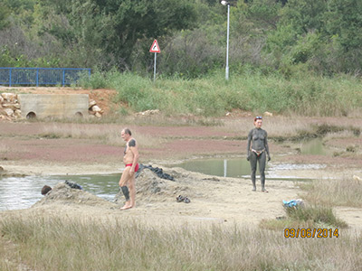 Croatia, Mud beach beauty