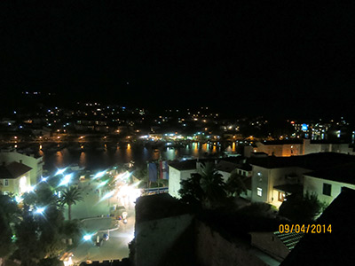 Croatia, Rab at night