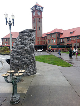 Portland train station