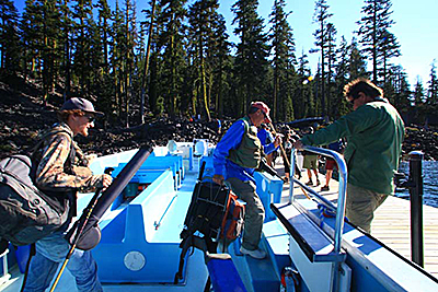 Crater Lake fishing