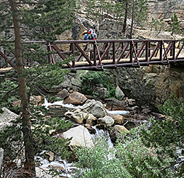 Bridge on the John Muir Trail