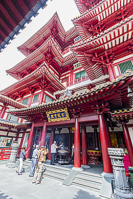 Buddha Tooth Relic Temple and Museum in Singapore