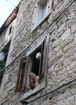 Dubrovnik window
