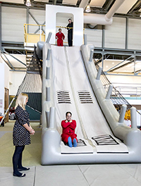 Virgin Atlantic training base slide