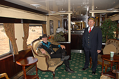 Grand Canyon Railway lounge car