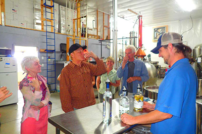 Teton Valley liquor tasting