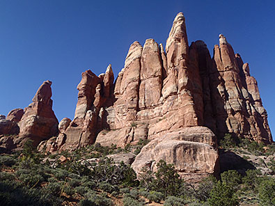 Canyonlands spires