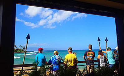 Maui Napili Kai restaurant view
