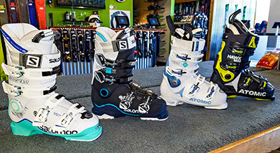 Seenior-friendly ski boots