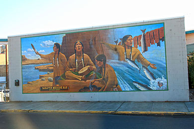 Mural in The Dalles