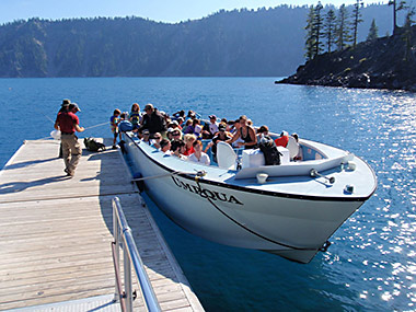Crater Lake boat tour