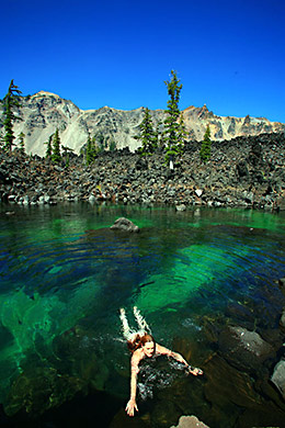 Crater Lake swim