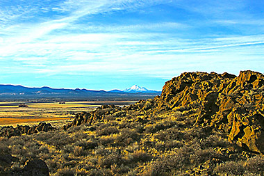 Klamath lava beds