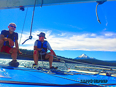 Klamath, sailing Lake of the Woods