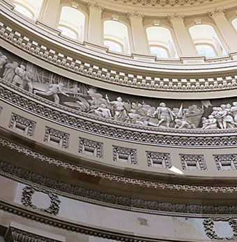 Capitol building frescos