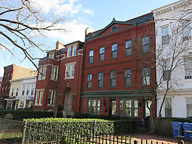 Washington, D.C. author's home